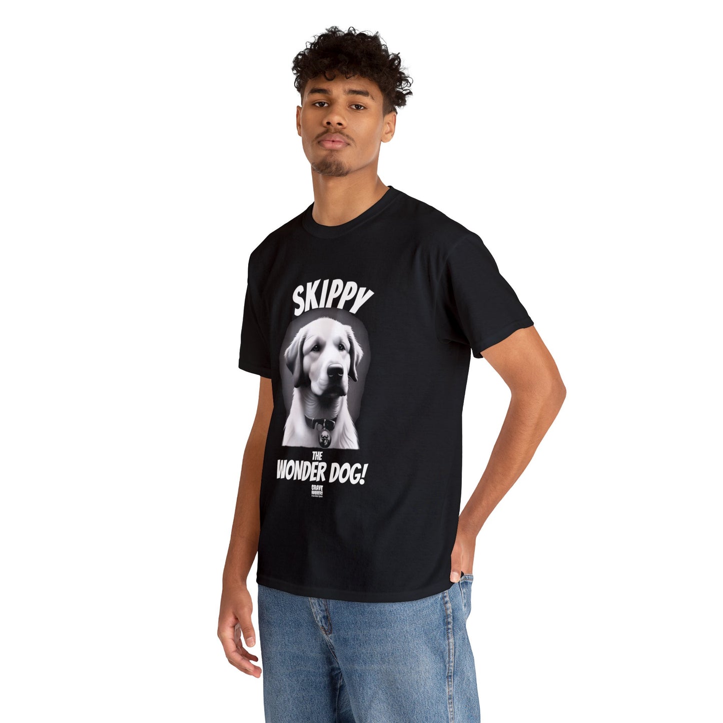 Skippy The Wonder Dog Heavy Cotton T-Shirt